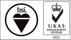 BSI and UKAS logo