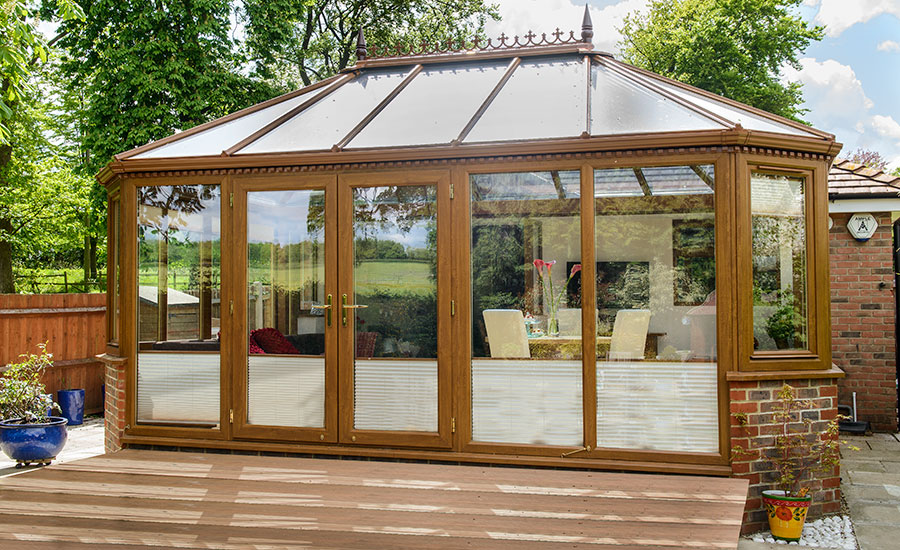 Anglian Home Improvements uPVC Edwardian conservatory