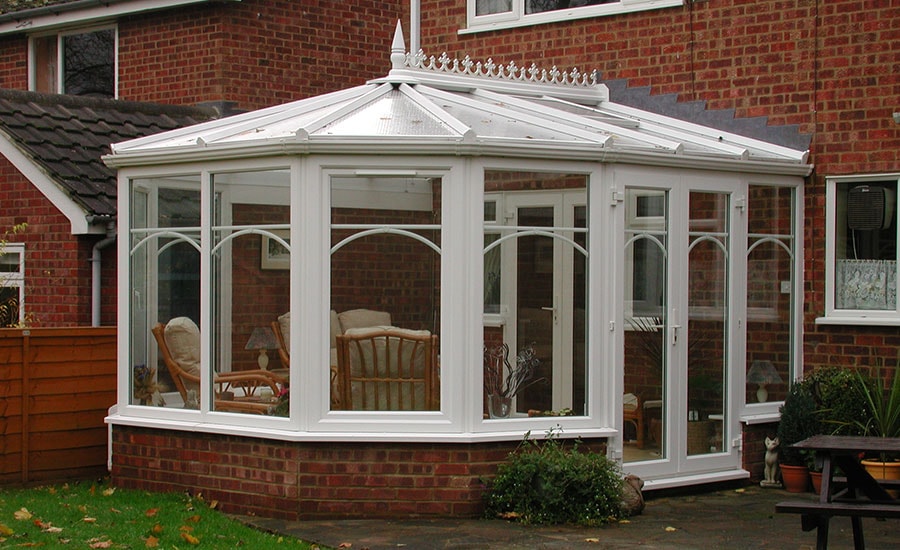 Anglian Home Improvements uPVC Victorian conservatory
