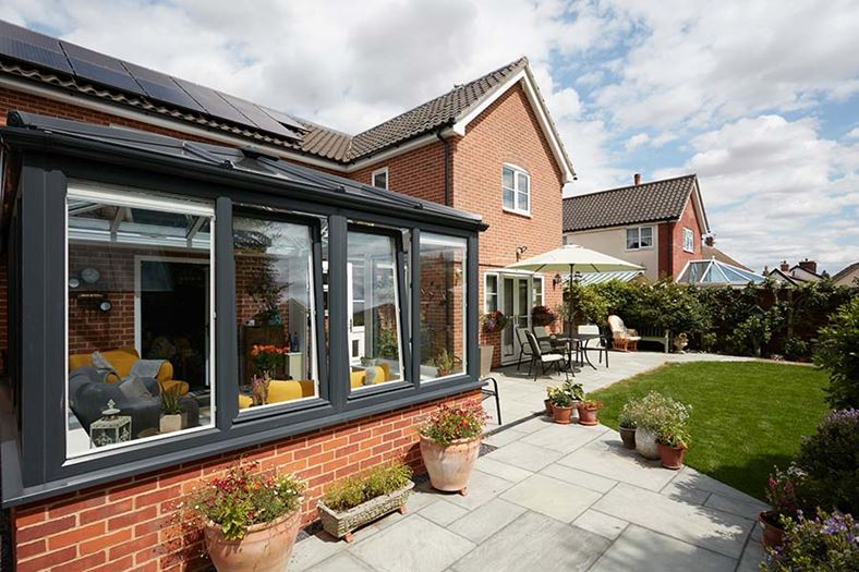 Dual anthracite grey tilt and turn windows customer testimony after