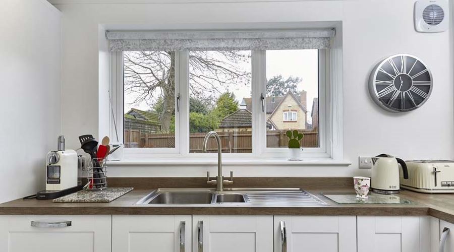 White uPVC Casement Windows