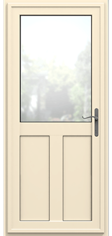 Erlestoke ivory aluminium door