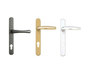 Wooden front door handles