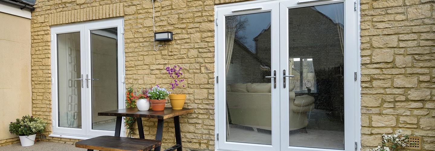 Upvc sales double doors