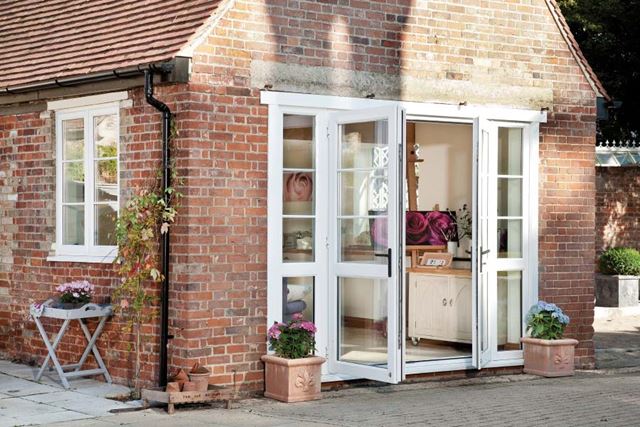 Standard Size uPVC French Doors
