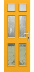 Mersey Buttercup Yellow wooden door