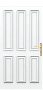 Tamar White wooden door