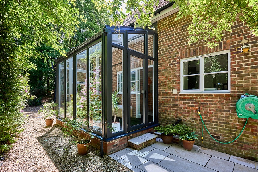 Conservatory Cleaning example 2 at a UK home