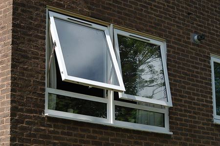 Ventilators on Fully Reversible Window_