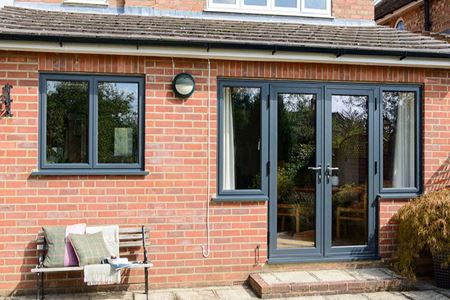 Anthracite Grey Aluminium Windows & French Doors