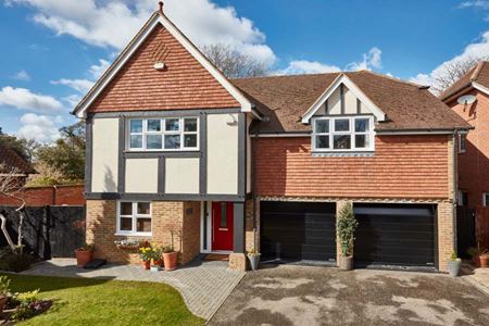 White casement windows house views