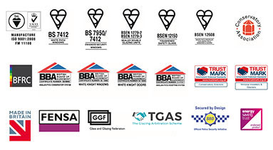 Anglian accreditations ensuring products of the highest quality