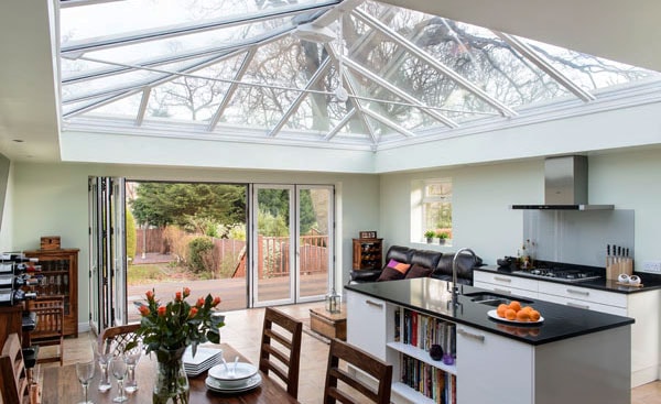 Internal view of an Anglian Orangery