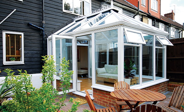 White Knight uPVC conservatory