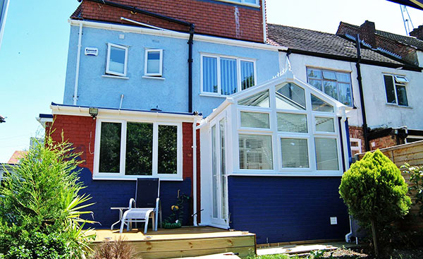 White Knight uPVC conservatory