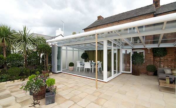 White Knight uPVC veranda conservatory