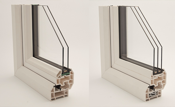 A rated double glazed window vs A++ triple glazed window